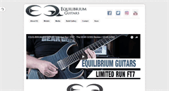 Desktop Screenshot of eqguitars.com